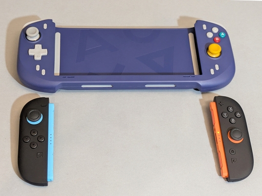 画像ギャラリー No.007のサムネイル画像 / Switch2用合体型ゲームパッド「abxylute N6」をレビュー。ゲームキューブをイメージしたデザインにマクロや連射機能を搭載