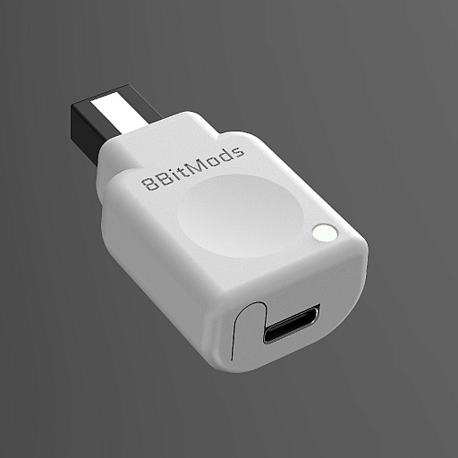 画像ギャラリー No.007のサムネイル画像 / 懐かしのドリームキャストに新たな周辺機器が登場。本体とコントローラをワイヤレス化し，仮想ビジュアルメモリとしても使用可能