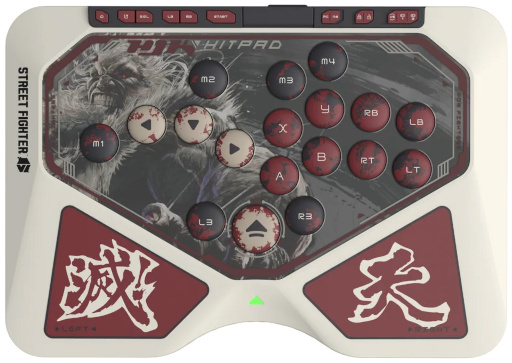 画像ギャラリー No.012のサムネイル画像 / 豪鬼コラボのデザインがかっこいい「HJK HITPAD レバーレスコントローラ STREET FIGHTER 6 GOUKI EDITION」の予約受付がスタート【PR】