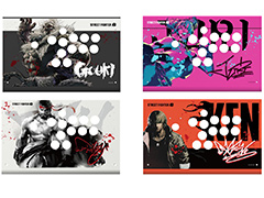 カスタムオーダーできるアケコン「iO」に，一回り大きなLサイズやストリートファイター6コラボモデルが登場