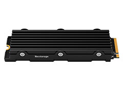 PS5対応のヒートシンク搭載M.2 SSDの新モデルがNextorageから登場