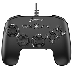 画像ギャラリー No.002のサムネイル画像 / TMRアナログスティック&天面6ボタン仕様のPC&Switch2/Switch用ゲームパッドがサイバーガジェットから
