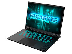 GeForce RTX 5060＆Core Ultra 9搭載のGIGABYTE製16型ノートPCが国内発売