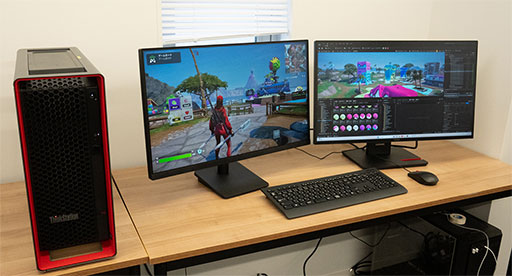 画像ギャラリー No.004のサムネイル画像 / Lenovo ThinkStation P8 なら作業の同時進行もお手の物。クリエイターの“手を増やす”ワークステーションだ【PR】