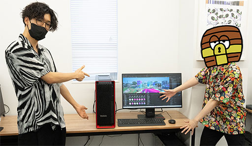画像ギャラリー No.011のサムネイル画像 / Lenovo ThinkStation P8 なら作業の同時進行もお手の物。クリエイターの“手を増やす”ワークステーションだ【PR】