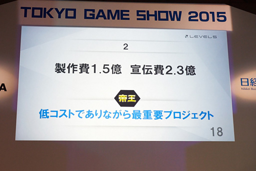 ꡼ No.011Υͥ / TGS 2015ϥ٥եβǡ벦Ƚǡפ򲼤Ƥ᤬롤бļԤȥꥨŪʴط