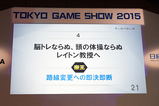 ꡼ No.013Υͥ / TGS 2015ϥ٥եβǡ벦Ƚǡפ򲼤Ƥ᤬롤бļԤȥꥨŪʴط