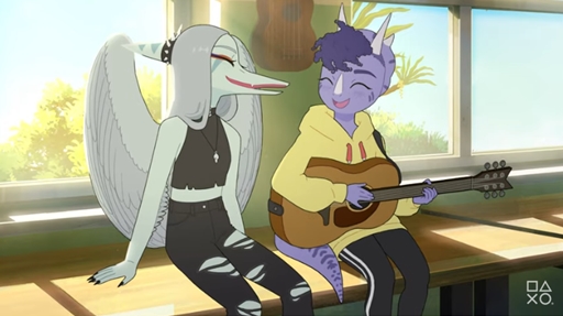 ���������꡼ No.002�Υ���ͥ������ / PS5�����Goodbye Volcano High�פ�ȯɽ�����Ͳ����줿ưʪ�����ˤ���Ľշ����ब�������