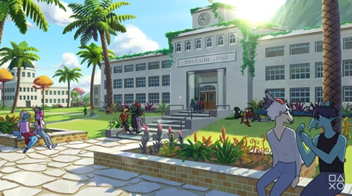 ���������꡼ No.003�Υ���ͥ������ / PS5�����Goodbye Volcano High�פ�ȯɽ�����Ͳ����줿ưʪ�����ˤ���Ľշ����ब�������