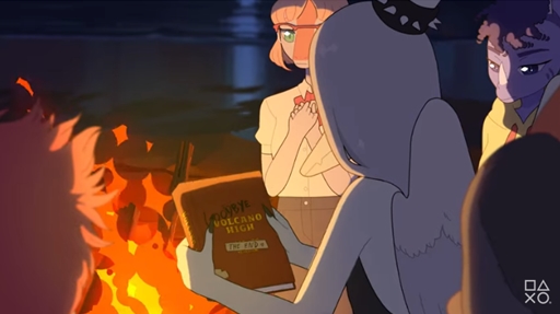 ���������꡼ No.005�Υ���ͥ������ / PS5�����Goodbye Volcano High�פ�ȯɽ�����Ͳ����줿ưʪ�����ˤ���Ľշ����ब�������