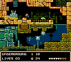 8bitアクション「Project Blue」のFC・FC互換機用カセット(日本語版