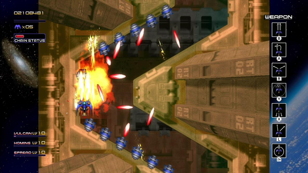 画像集 No.011 / 銀銃がSwitchへ。トレジャーのSTG「レイディアント