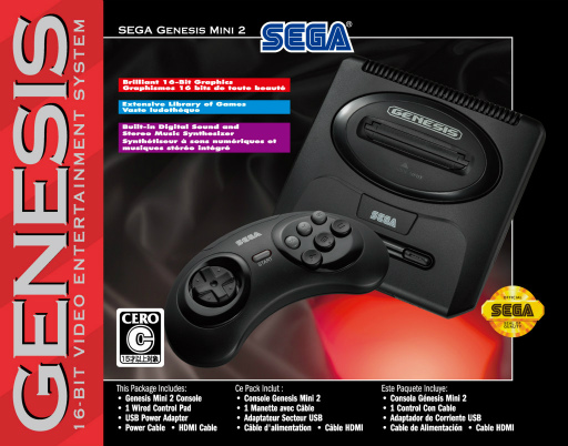 ���������꡼ No.001�Υ���ͥ������ / ��SEGA Genesis Mini 2�פ����̸�����ɲ����䡣ͽ����դ⥹������