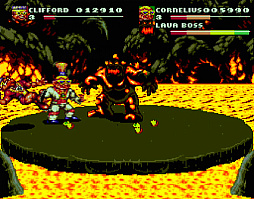 画像ギャラリー No.012のサムネイル画像 / SFC/SFC互換機,MD/MD互換機用ベルトスクロールアクション「ストーンプロテクターズ」,1月31日に発売