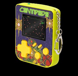 画像ギャラリー No.007のサムネイル画像 / アタリ,タイトー,データイースト(デコ)のレトロゲームを遊べるキーチェーン「Super Micro Keychain Gamer」が発売決定