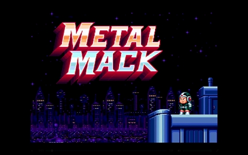 画像ギャラリー No.001のサムネイル画像 / NEOGEOとメガドライブ用新作「Metal Mack」,Kickstarterキャンペーンに締め切りが迫る。「ロックマン」インスパイアのランアンドガン