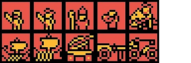 画像ギャラリー No.003のサムネイル画像 / ゲームボーイカラー用「Civilization」リスペクト文明発展シムのクラファン実施中。ローマや日本など,5つの文明で世界制覇を目指す