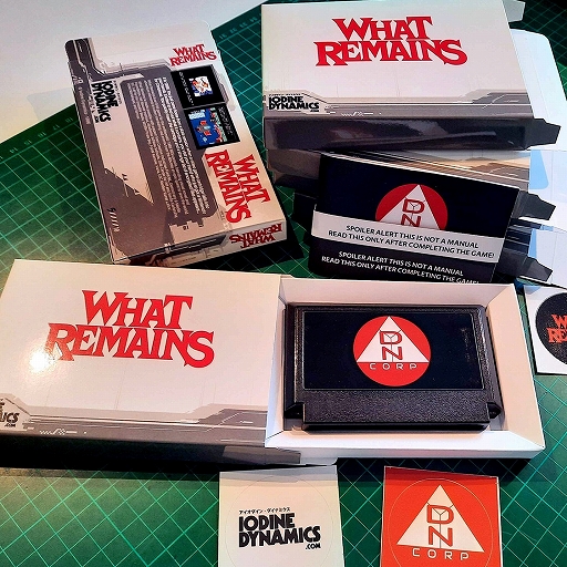 ���������꡼ No.011�Υ���ͥ������ / �ե��ߥ���/NES�ѥ��եȡ�What Remains�ס����Τ���ʸ������档NES�����ȥ�å��������줿��͸�����������ߤ�������臘ADV������