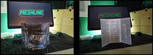 画像ギャラリー No.002のサムネイル画像 / シート1枚で遊べるサイバーパンクTRPG「Meshline」,クラウドファンディングをKickstarterで実施中