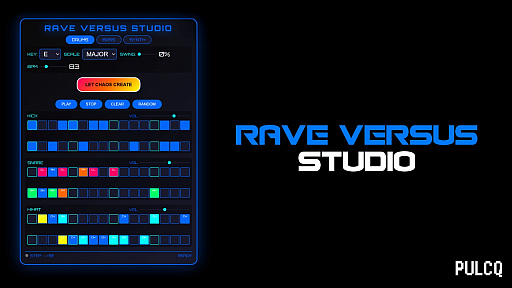 画像ギャラリー No.006のサムネイル画像 / ゲームと音楽制作で遊ぶゲーミングシンセ！　ブラウザベースの新プラットフォーム「PULCQ」で3つのタイトルが公開に