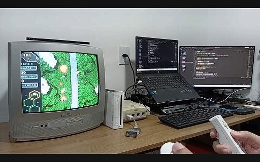 画像ギャラリー No.001のサムネイル画像 / Wii用の新作インディー縦スクロールSTG「Metal Canary」が発表。ドリームキャスト版から6時間でのスピード移植，パッケージ版も発売予定