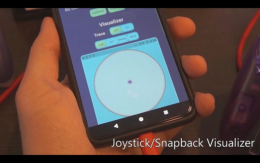 画像ギャラリー No.008のサムネイル画像 / ゲームキューブ風のサードパーティ製ゲームパッドがクラウドファンディング中。TMRジョイスティックなど最新機能を搭載し，発光設定も可能