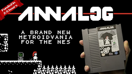 画像ギャラリー No.001のサムネイル画像 / NES用新作メトロイドヴァニア「Annalog」，クラファンを実施中。「メトロイド」「ゼルダの伝説」やプログラミング系論理パズル好きにオススメ