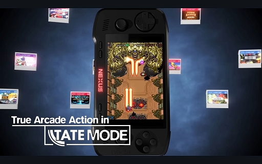 画像ギャラリー No.005のサムネイル画像 / レトロゲームやインディーゲームを公式ライセンスで楽しめる携帯ゲーム機「EVERCADE NEXUS」，予約受付がスタート