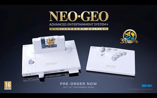 画像ギャラリー No.006のサムネイル画像 / 100メガショックの「NEOGEO」が「NEOGEO AES+」として復活。エミュレーションではない高い再現度でゲームを楽しめる