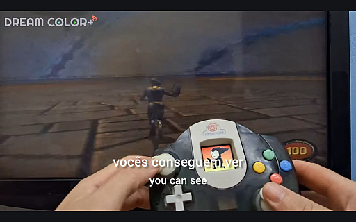 画像ギャラリー No.006のサムネイル画像 / ドリームキャストのコントローラをツインスティック化，振動やマイク，ビジュアルメモリのディスプレイも内蔵する非公式ハードがクラファン中