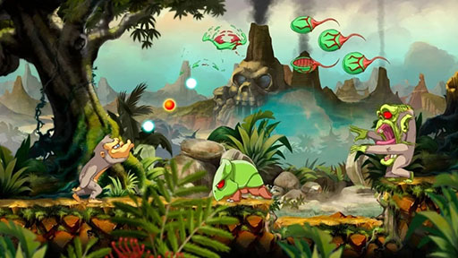画像ギャラリー No.001のサムネイル画像 / 「JuJu伝説（海外版：Toki）」が復活。リメイクではなく，当時移植されなかったゲーム機やパソコンに新規移植する計画
