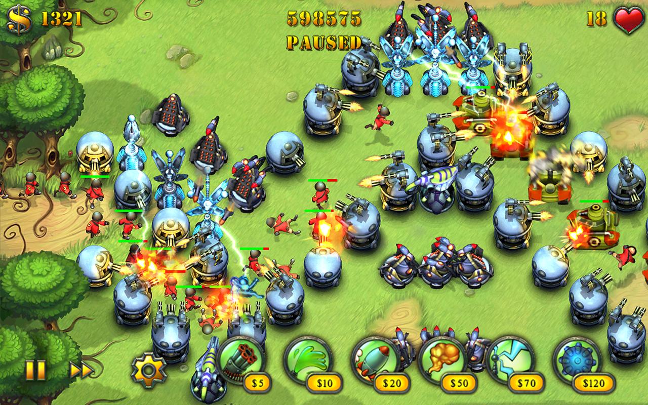 画像集 001 10月10日のandroid向けアプリセール情報 タワーディフェンス Fieldrunners