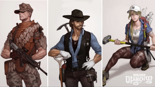 画像ギャラリー No.007のサムネイル画像 / 元「マビノギ」開発統括者による新作「野生の地:Durango」の映像とSSが公開に。恐竜達が徘徊する野生の世界で,現代人がサバイバル