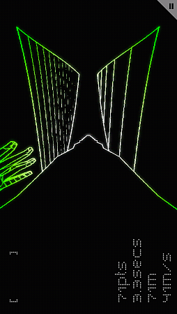 画像ギャラリー No.003のサムネイル画像 / サイバーワールドを駆け抜けろ。iOS向けランニングアクションゲーム「FOTONICA」を紹介する「（ほぼ）日刊スマホゲーム通信」第671回