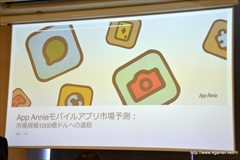 画像ギャラリー No.007のサムネイル画像 / モバイルアプリ市場は今後5年間で1000億ドル以上の規模に成長――App Annieが2020年までの市場予測を発表した，関係者向け説明会のレポートを掲載