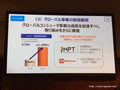 画像ギャラリー No.016のサムネイル画像 / KDDIが2016年3月期決算説明会を開催。営業利益は3期連続で2ケタ成長を達成，“au経済圏”を最大化してライフデザイン企業への変革を目指す