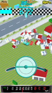 画像ギャラリー No.004のサムネイル画像 / 50年代のアメリカを爆走。カーアクションゲーム「CrazyCaddy」が配信