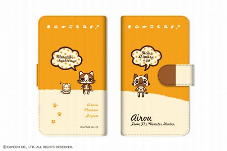 画像ギャラリー No.001のサムネイル画像 / アイルーや戦国BASARAシリーズを題材にしたスマホケースが発売に
