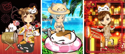 画像ギャラリー No.003のサムネイル画像 / 「Mobage」とのコンテンツとして“コインガチャ「ねむネコ」”の配信を開始