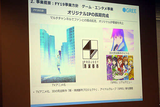 画像ギャラリー No.024のサムネイル画像 / グリーの決算説明会にバーチャルYouTuberが登場。ゲーム関連は運営強化と海外展開で更なる飛躍を目指す