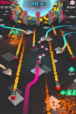 画像ギャラリー No.002のサムネイル画像 / シューティングゲーム「捕らわれた人たちを解放せよ!Twisty Board 2」がauスマートパスにて配信