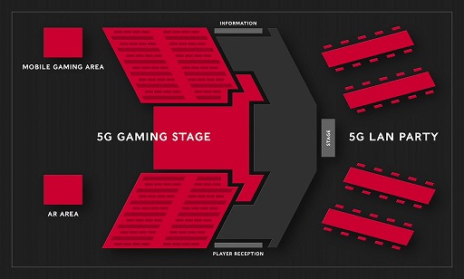 画像ギャラリー No.007のサムネイル画像 / NTTドコモ,TGS 2019会場でときど選手対ウメハラ選手の「SFV」による対戦をARで披露。5G対応スマホを使った対戦イベントも実施