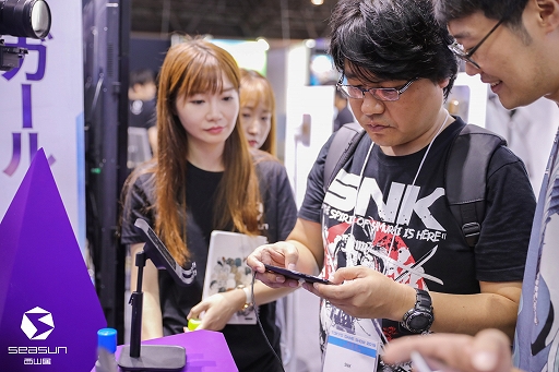 ���������꡼ No.003�Υ���ͥ������ / SEASUN��TGS 2019�ǹԤ�줿SNK�Υץ��ǥ塼������������Ƿ��Ȥ����̥�ݡ��Ȥ����