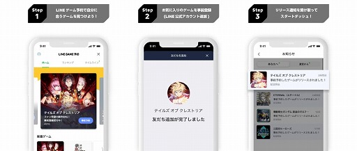 画像ギャラリー No.003のサムネイル画像 / LINEが事前登録中のスマホゲームを集めた予約サービスの提供を開始