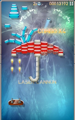 画像ギャラリー No.004のサムネイル画像 / au Webポータル&auサービスTOPアプリで「クリスタルブロック崩し」「サッカーヒーロー」が配信開始