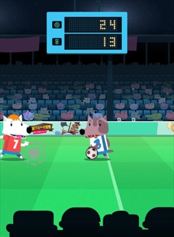 画像ギャラリー No.007のサムネイル画像 / au Webポータル&auサービスTOPアプリで「クリスタルブロック崩し」「サッカーヒーロー」が配信開始