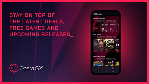 画像ギャラリー No.002のサムネイル画像 / ゲーマー向けスマホ用ブラウザ「Opera GX Mobile」のβ版がリリース