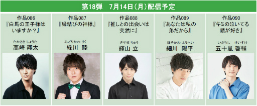 画像ギャラリー No.005のサムネイル画像 / 「KISSMILLe」,俳優コラボチャット小説シリーズ最新作の7月配信スケジュールが公開