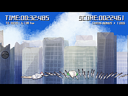 画像ギャラリー No.003のサムネイル画像 / ニワトリが包丁を片手に空を駆けてカレーを作る「サバイブカレー」のAndroid版がリリース