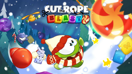 画像ギャラリー No.001のサムネイル画像 / 事前登録300万のグローバル版「Cut the Rope:BLAST」が配信